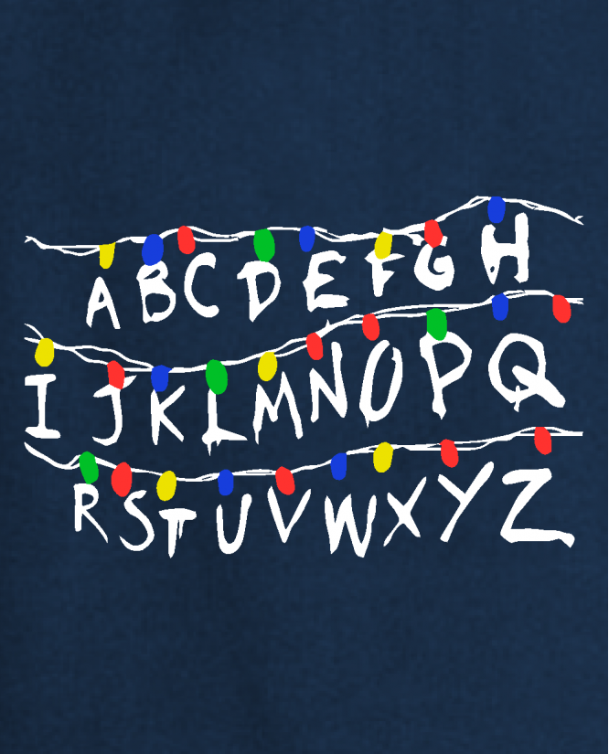 Džemperis Stranger things lights